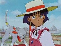 アニメ「ふしぎの海のナディア」場面写真。(C)NHK・総合ビジョン