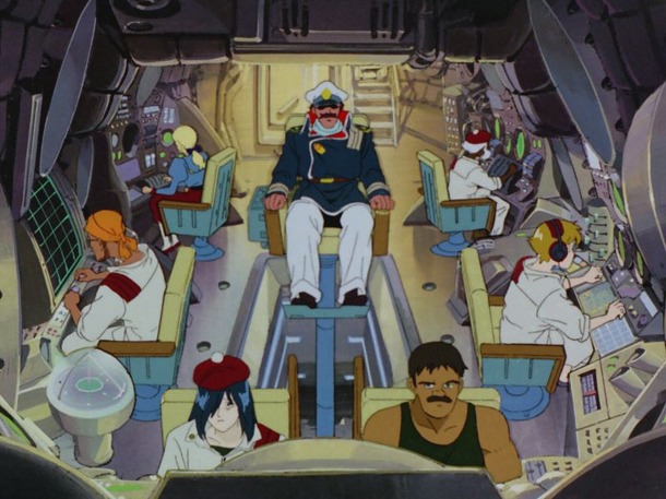 アニメ「ふしぎの海のナディア」場面写真。(C)NHK・総合ビジョン