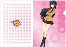 H賞「桜才学園生徒会公認クリアファイル」の1種類。画像はファイルを開いた状態のもの。(c)氏家ト全・講談社／桜才学園生徒会室 ※写真と実際の商品が多少異なる場合があります。