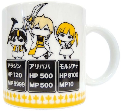 「マギ マグカップ」の取っ手を右にした状態。(C)大高忍／小学館