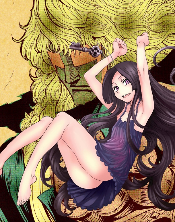 「KEYMAN THE HAND OF JUDGMENT」1巻カバーを飾る予定のイラスト。(C)WARAINAKU 2011 (C)TOKUMA SHOTEN 2011