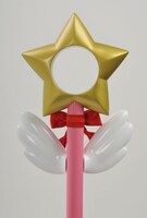 「魔女っ娘ミラクるん♪」ミラクるん ステッキ (C)なもり/一迅社・七森中ごらく部