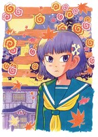 とよ田みのるの新連載「タケヲちゃん物怪録（仮）」予告カット。