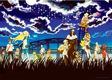 会場で3000円以上購入するともらえるクリアファイル。(C)中村光/スクウェアエニックス・AUTBパートナース