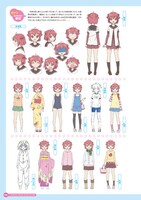 「TVアニメゆるゆり公式ファンブック」よりキャラクター紹介ページ。