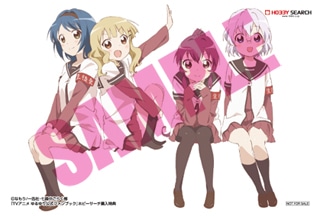 ホビーサーチで配布される「TVアニメ ゆるゆり公式ファンブック」カバーイラスト使用（裏表紙側）イラストカード。