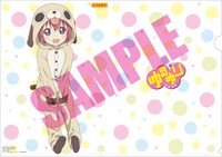 コミックとらのあな各店で配布されるアニメビジュアル描き下ろし特製クリアファイル［キャラクター：あかり（わんわんパジャマ）］。