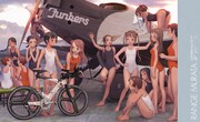 「少女自転車解放区」に収録されている村田蓮爾のイラスト。(C)RANGE MURATA / WANIMAGAZINE 2011