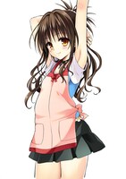 抽選で1000名にプレゼントされる「To Loveる -とらぶる- ダークネス」結城美柑のクリアファイル。