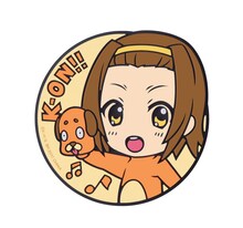 H賞「カップ＆ラバーコースター『けいおん!!～パーティ時間ver.～』」から、律モデルのコースター。(C)かきふらい・芳文社／桜高軽音部