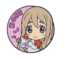 H賞「カップ＆ラバーコースター『けいおん!!～パーティ時間ver.～』」から、紬モデルのコースター。(C)かきふらい・芳文社／桜高軽音部