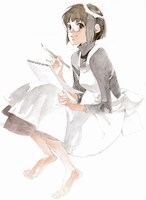 佐原ミズの新連載「夜さん」カット。(C)佐原ミズ/NSP 2011