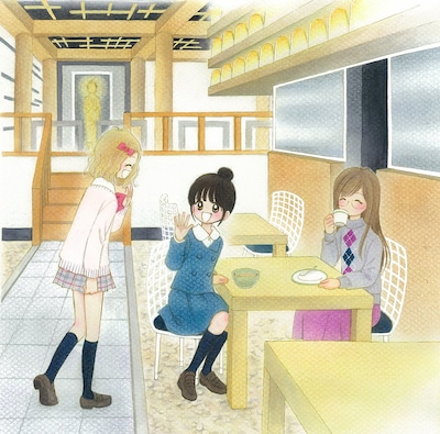 水沢めぐみ「寺ガール」カット (C)水沢めぐみ／集英社