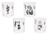 H賞「アニバーサリーグラス」全4種(C)荒木飛呂彦＆LUCKY LAND COMMUNICATIONS／集英社