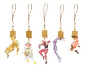 J賞「スタンドストラップ～BLACK～」全5種(C)荒木飛呂彦＆LUCKY LAND COMMUNICATIONS／集英社