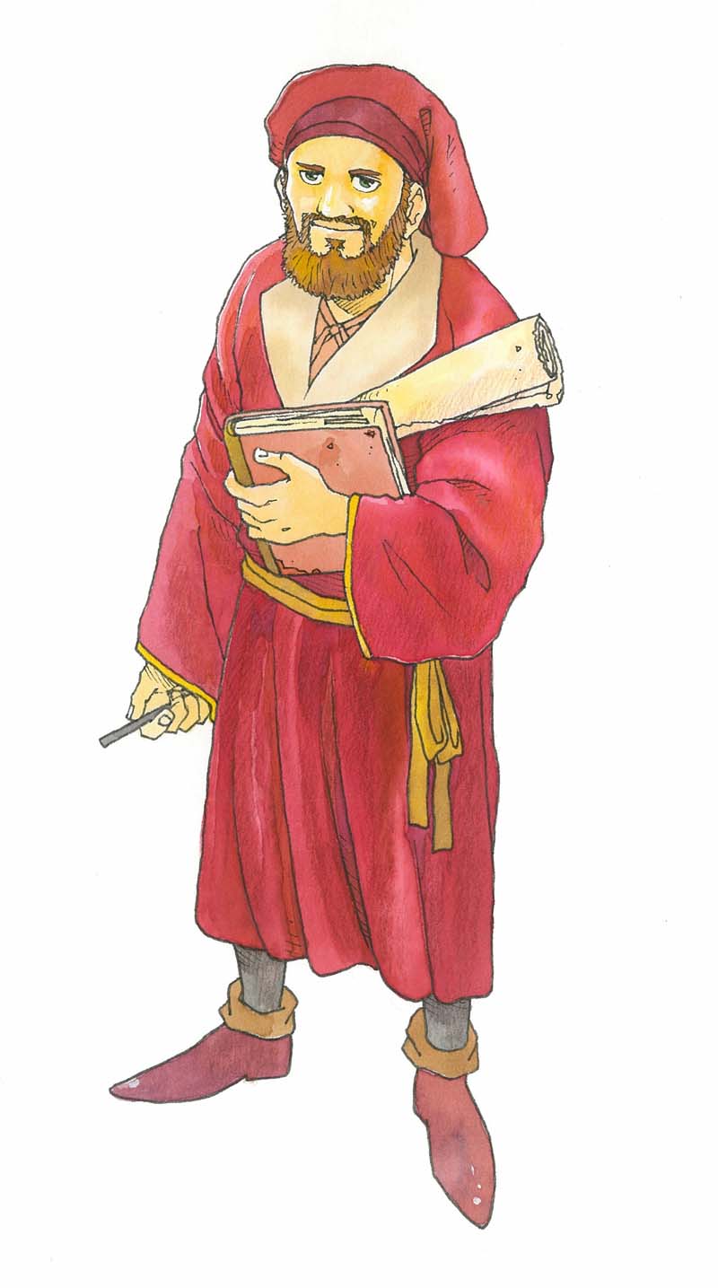 17号：マルコ・ポーロ（佐藤ヒロシ）(C)Hiroshi Sato/Asahi Shimbun Publications Inc.