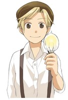 週刊マンガ世界の偉人創刊号は水谷フーカが描くエジソン。(C)Fuka Mizutani/Asahi Shimbun Publications Inc.