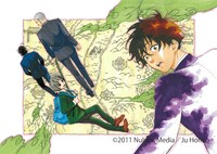 Ju Homin原作、三輪ヨシユキ漫画「神と一緒に」カット。