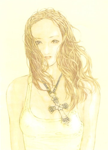 「田島昭宇原画展」に出展予定のイラスト。