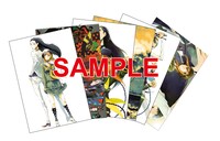 「零崎双識の人間試験」1巻特装版に付く、竹のイラストを含むポストカード6枚セット。※画像は製作中のものです。