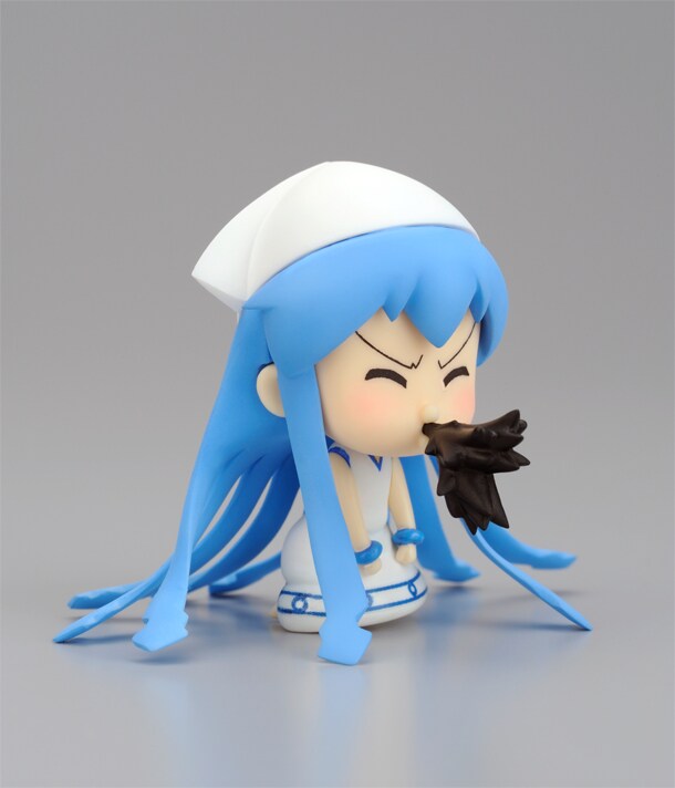 「ミニイカ娘 トレーディングフィギュア」(C)安部真弘（週刊少年チャンピオン）／海の家れもん2号店 ※掲載の写真は実際の商品とは多少異なる場合があります。