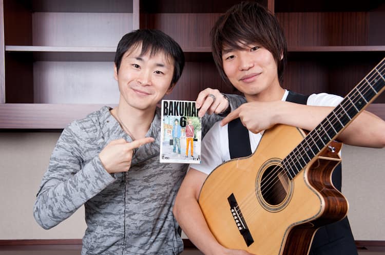 バクマン 最高役 阿部敦 Op曲担当 伊藤祥平が対談 コミックナタリー