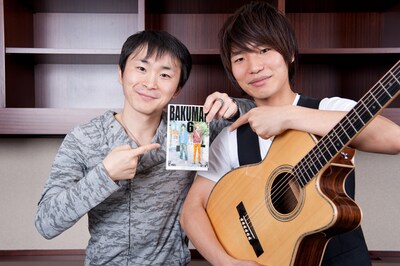 阿部敦（左）と伊藤祥平（右）。