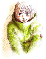 信濃川日出雄「茜色のカイト」カット