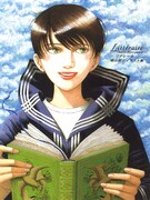鳩山郁子の文学と少年テーマにした画集、サイン会も開催