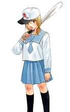 「ボール・ミーツ・ガール」より、初芽。(C)綱本将也・たまきちひろ／集英社