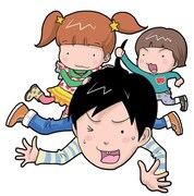 阿部潤「パパ、育児できるかな？」カット (C)阿部潤・竹書房