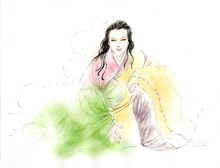 岡野玲子「陰陽師 玉手匣」カット