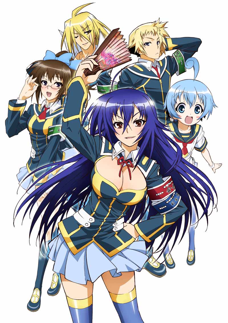 アニメ「めだかボックス」キービジュアル (C)2012 西尾維新・暁月あきら／集英社・箱庭学園生徒会