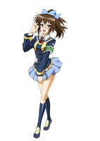 喜界島もがな（CV.茅野愛衣） (C)2012 西尾維新・暁月あきら／集英社・箱庭学園生徒会