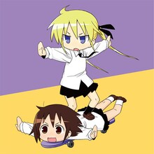 「キルミーベイベー ミニクッション」表面。(C)カヅホ・芳文社／キルミーベイベー製作委員会