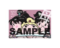 COMIC ZIN特典の両面イラストカード。画像は、うさくんサイド。