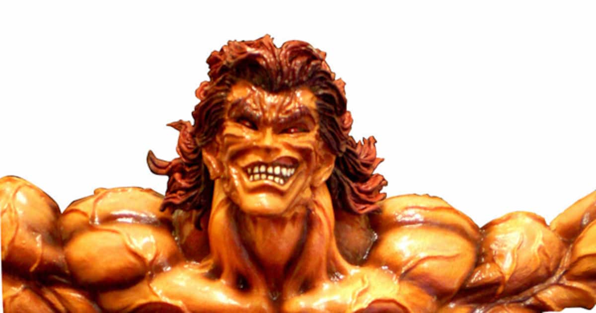 強くなりたくば…範馬勇次郎の戦闘時フィギュア予約開始 - コミックナタリー