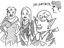 のりつけ雅春画「妖怪人間ベム」。