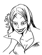 羽海野チカ画「妖怪人間ベム」。