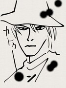 上條淳士画「妖怪人間ベム」。