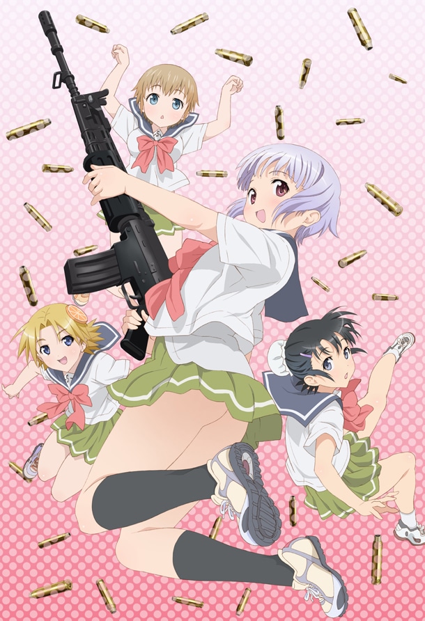 アニメ「うぽって!!」キービジュアル。(C)2012 天王寺キツネ・角川書店／うぽって!!製作委員会