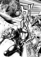 「仮面ライダーBlack」の1ページ。