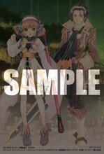 アニメイトで購入するともらえるイラストカード。(C)いのまたむつみ (C)藤島康介 (C)NBGI