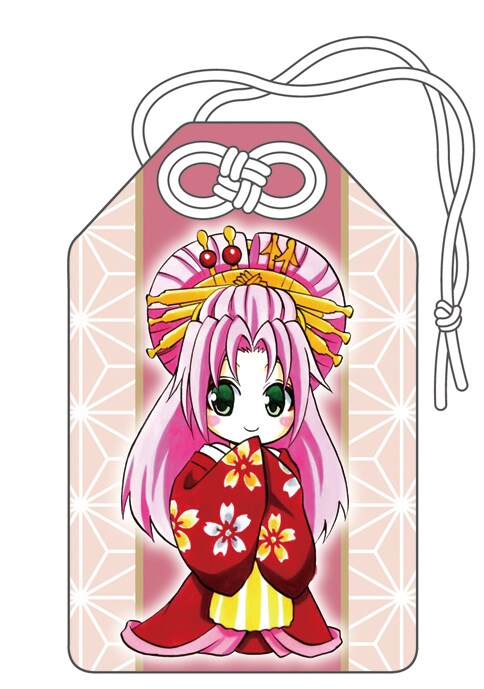 「國崎出雲の事情　お守り『國崎出雲』-秘密厳守-」表面。(C)ひらかわあや／小学館