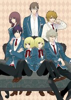 里羅琴音（naked ape）原作による天河藍「吉祥7 -seven-」カット。