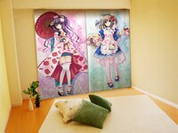 左側はCARNELIANイラストの「雅咲久耶」。右側は西又葵イラスト「一花麗流」。