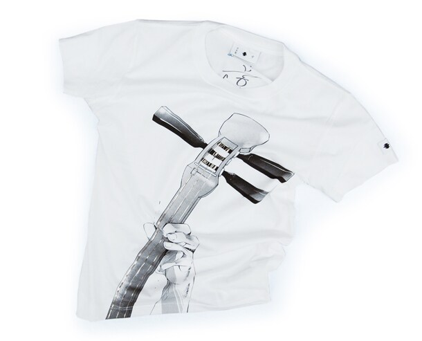 「義志×ましろのおと×上妻宏光」Tシャツのホワイト。