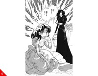 「ガラスの仮面」名シーン5。掲載：花とゆめコミックス3巻「本番中の熱冷まし」