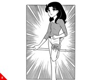 「ガラスの仮面」名シーン8。掲載：花とゆめコミックス6巻「一本足稽古」