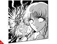 「ガラスの仮面」名シーン20。掲載：花とゆめコミックス16巻「仮面が割れた…！」